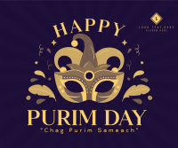 Purim Celebration Event Facebook Post