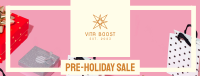 Pre Holiday Sale Facebook Cover Image Preview