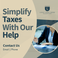 Simply Tax Experts Instagram Post Design