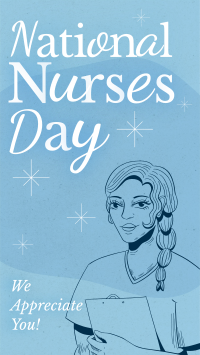 Midcentury Nurses' Day Facebook Story