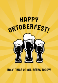 Oktoberfest Promo Flyer Design