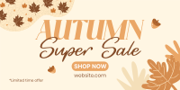 Autumn Season Sale Twitter Post