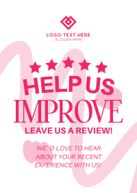 Leave Us A Review Flyer