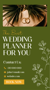 Boho Wedding Planner Instagram Reel Image Preview