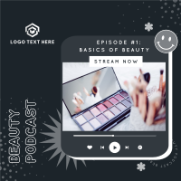 The Pretty Podcast Instagram Post Design