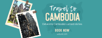 Travel to Cambodia Facebook Cover Image Preview