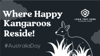 Fun Kangaroo Australia Day Video Image Preview