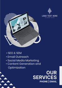 Digital Marketing Services Flyer