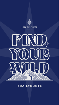 Wild Outdoor Adventure Instagram Reel Design