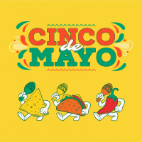 Cinco De Mayo Mascot Celebrates Instagram Post