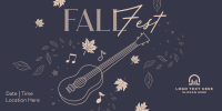 Fall Music Fest Twitter Post