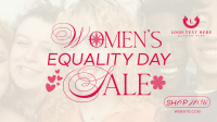 Minimalist Women's Equality Sale Animation