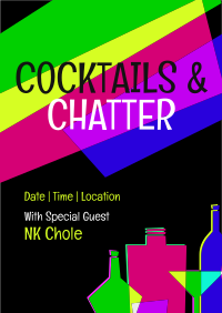 Cocktails & Chatter Flyer