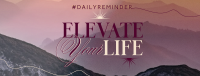 Elevating Life Facebook Cover Image Preview