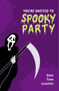 Spooky Party Invitation Image Preview