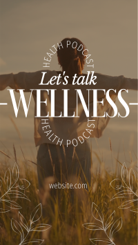 Wellness Podcast Instagram Reel Image Preview