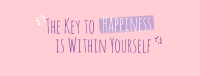 Key To Happiness Facebook Cover Design