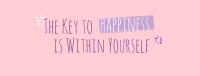 Key To Happiness Facebook Cover Image Preview