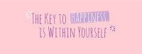 Key To Happiness Facebook Cover Image Preview