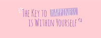 Key To Happiness Facebook Cover Image Preview