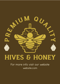 High Quality Honey Poster Design