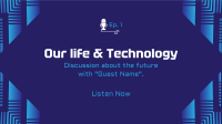 Life & Technology Podcast YouTube Banner