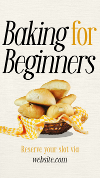 Baking for Beginners Instagram Reel