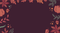 Autumn Block Party Zoom Background