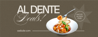 Pasta Day Deals Facebook Cover Image Preview