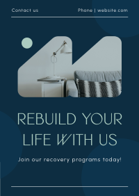 Modern Rehabilitation Service Poster