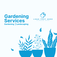Professional Gardening Services Instagram Post