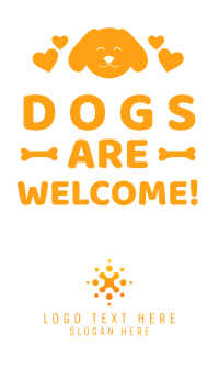 Dogs Welcome Instagram Story