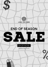 End of Season Sale Poster