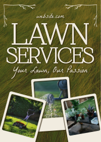 Rustic Lawn Services Flyer