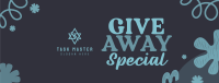 Giveaway Special Facebook Cover Image Preview