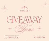 Simple Giveaway Facebook Post Image Preview
