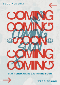 Contemporary Coming Soon Flyer