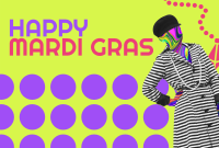 Mardi Gras Fashion Pinterest Cover Image Preview