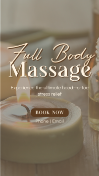 Full Body Massage Facebook Story