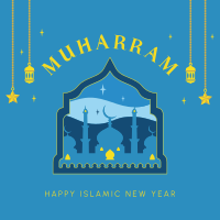Islam New Year Instagram Post Design
