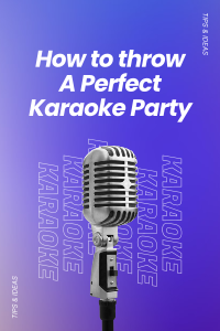 Karaoke Party Idea Pinterest Pin