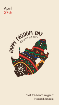 South African Freedom Day Facebook Story