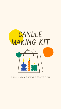 Candle Making Kit Instagram Story