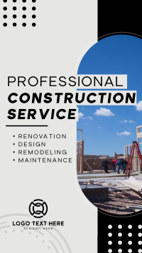 Modern Construction Service TikTok Video