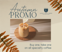 Autumn Coffee Promo Facebook Post