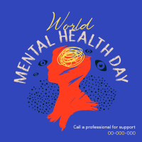 Support Mental Health Linkedin Post