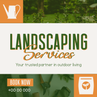 Landscape Garden Service Instagram Post