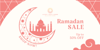 Ramadan Moon Discount Twitter Post