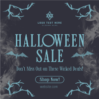 Spooky Sale Halloween Instagram Post Design