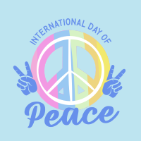 Peace Day Symbol Instagram Post